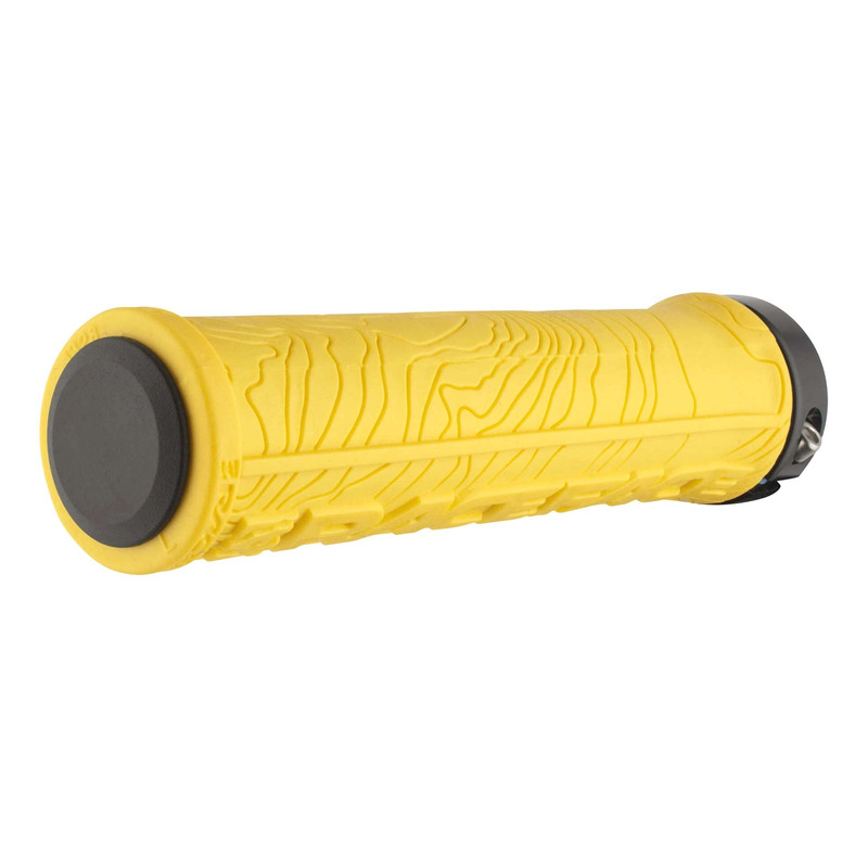 Poignées Race Face HALFNELSON - jaune & noir