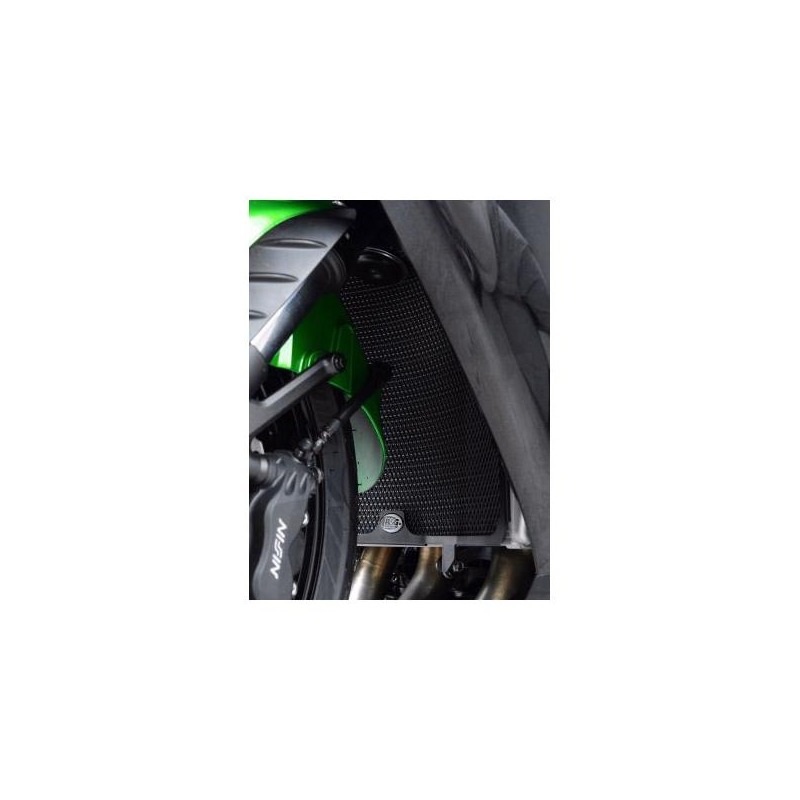 Protection de radiateur R&G Racing couleur titane Kawasaki GTR 1400 08