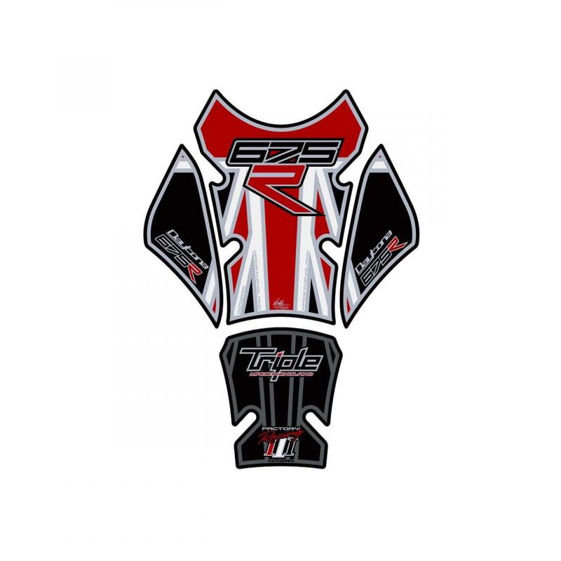 Protection de réservoir Motografix drapeau Angleterre rouge Triumph D