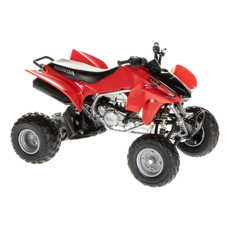 Miniature du quad HONDA TRX 450R en rouge échelle 1/12