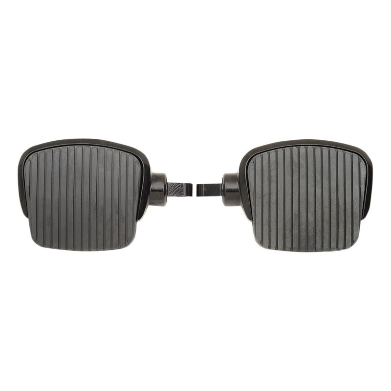 Repose pieds plateau mini Drag Specialties 4’’ type mâle noir