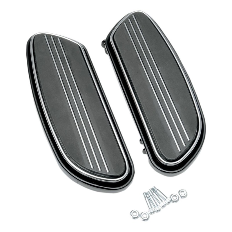 Repose pieds plateau Sweeper Drag Specialties anti-vibrations Harley D