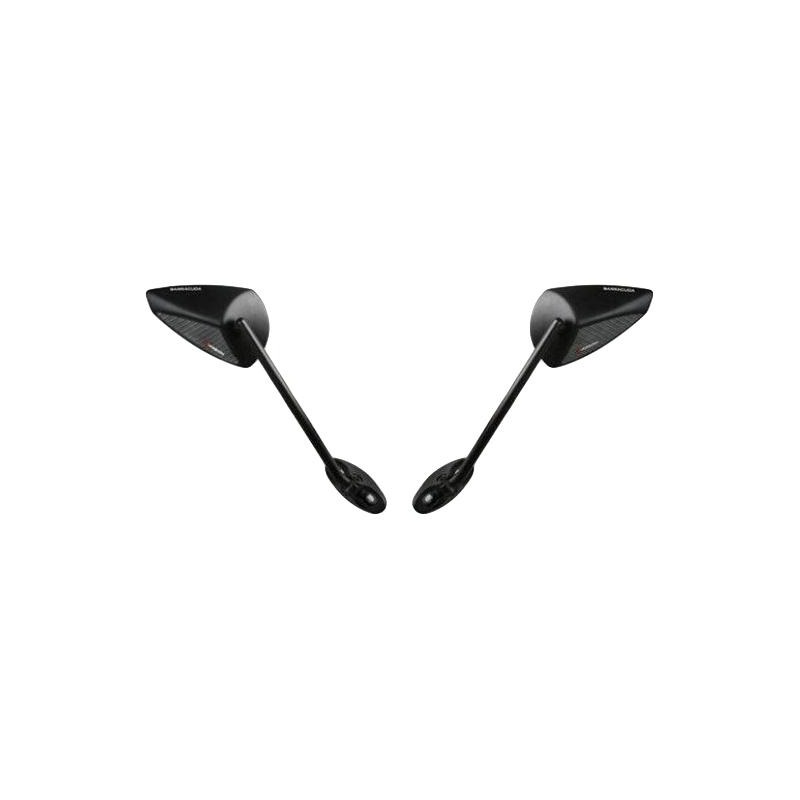 Rétroviseurs Barracuda T-Version noirs/carbone Yamaha T-Max 500 08-11