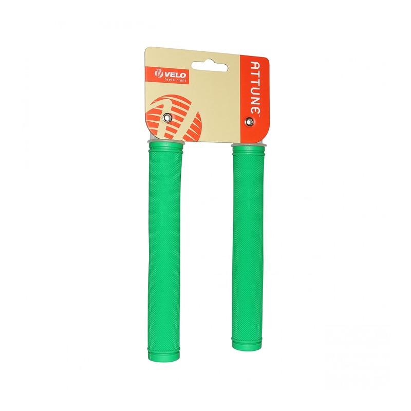 Revêtements de poignées vélo City-Fixie Extralong vert