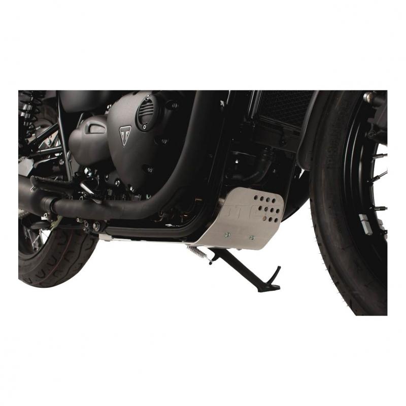 Sabot moteur SW-MOTECH gris Bonneville T120 / Street Twin / Thruxton 1