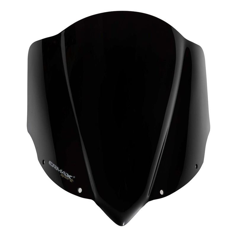 Saute-vent Ermax 31 cm Honda CB 600 N Hornet 07-10 noir foncé opaque