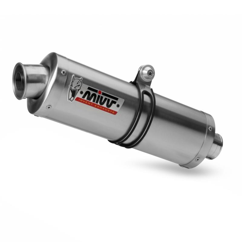 Silencieux MIVV Oval inox Yamaha YZF-R1 02-03