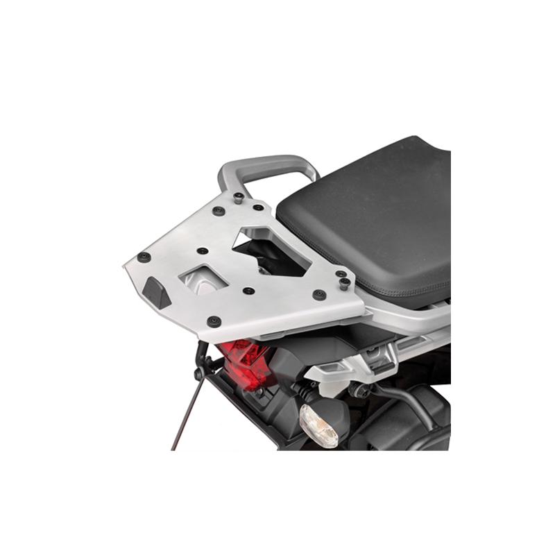 Support spécifique et platine en aluminium Kappa pour top case Monoke