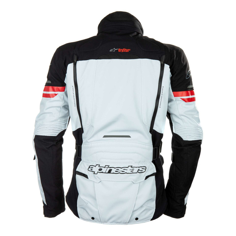 Veste Alpinestars VALPARAISO DRYSTAR gris/noir/rouge