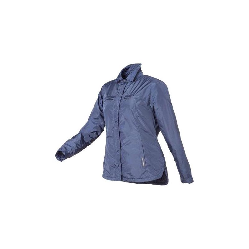 Veste courte doublé Tucano Urbano Mercoledi bleue femme- 2XS