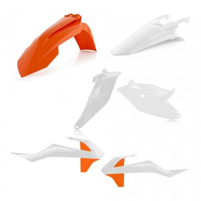 Kit plastique Acerbis KTM 85 SX 18-23 orange2/blanc (couleur origine 19)
