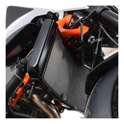 Protection de radiateur R&G Racing couleur titane KTM 890 Duke 20-21