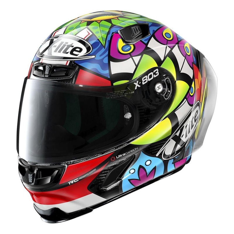 Casque intégral X-Lite X803 RS Ultra Carbon Replica Chaz.Davies multi