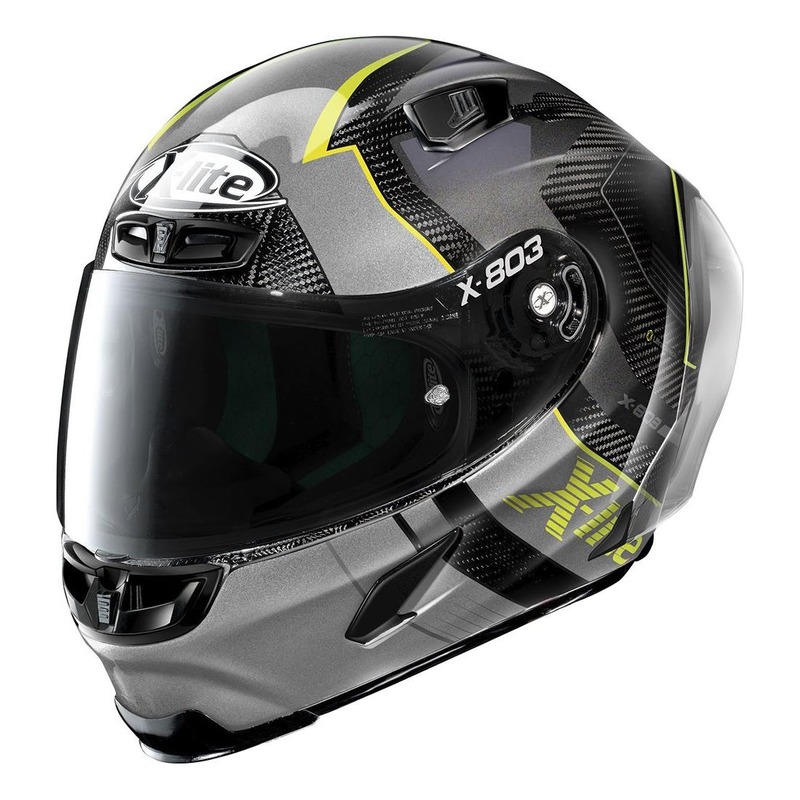 Casque intégral X-Lite X803 RS Ultra Carbon Tatanka carbone/jaune- 2X