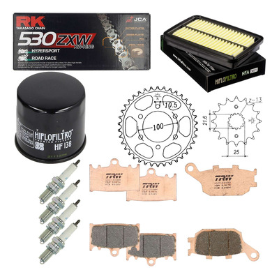 Kit entretien NF Prokit premium Suzuki GSF 1200 Bandit 2006