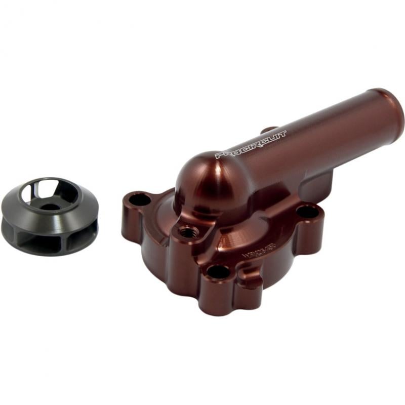 Carter de pompe à eau avec turbine Pro Circuit noir pour Kawasaki KX