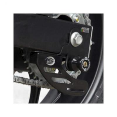 Diabolos de bras oscillant R&G Racing noir sur platine Honda NC 750 X 14-18