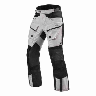 Pantalon textile Rev’it Defender 3 GTX (long) argent/noir