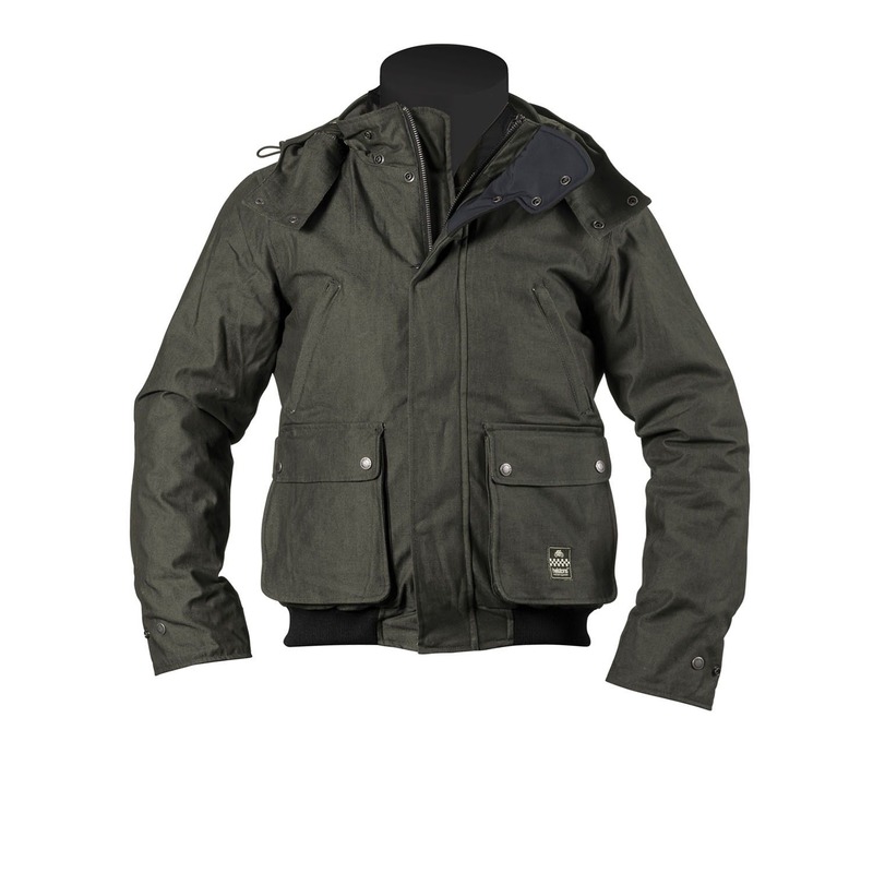 Blouson textile Helstons Walk kaki- S