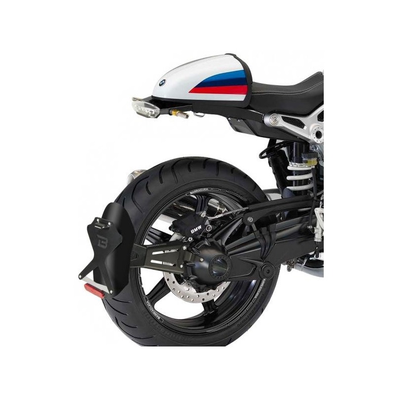 Support de plaque d’immatriculation Barracuda Classic noir BMW R Nin