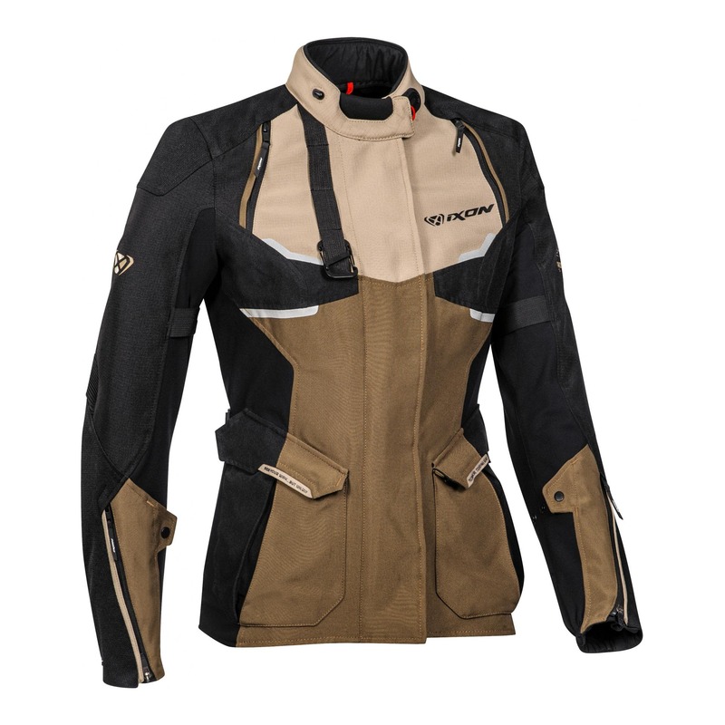 Veste textile femme Ixon Eddas lady sable/marron/noir- XS
