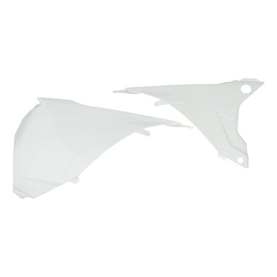 Caches de boîte à air Polisport type origine blanc KTM EXC 250 14-16