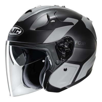 Casque jet HJC FG Jet Epen noir/gris mat