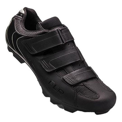 Chaussures VTT FLR Elite F55 cuir microfibres noir