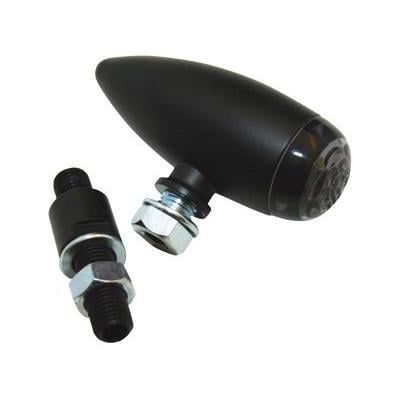 Feu arrière Highsider Micro Bullet LED noirs lentille fumée