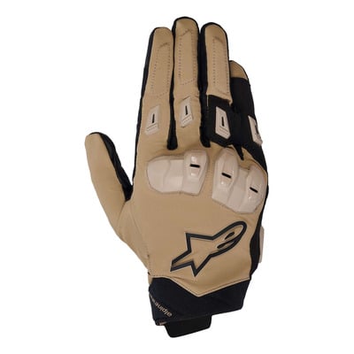 Gants cuir Alpinestars SP X 3 dark khaki/sand/black