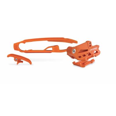 Guide et patin de chaîne Acerbis KTM SXF 11-15 Orange Brillant