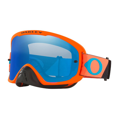 Masque cross Oakley O Frame 2.0 Pro MX B1B orange/gris écran iridium bleu