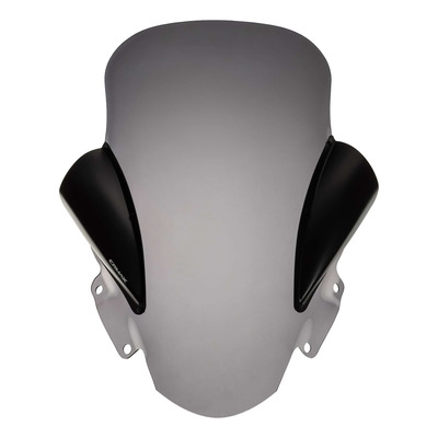 Pare-brise Touring Ermax 68 cm Piaggio MP3 300 HPE 19-24 noir clair avec protections mains