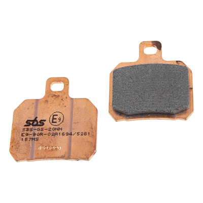 Plaquettes de Frein SBS - métal fritté - 157MS