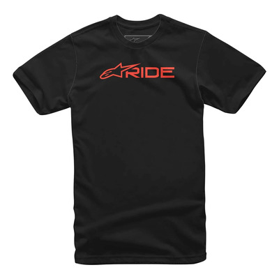 Tee-Shirt Alpinestars Ride 3.0 black/red