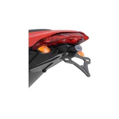 Support de plaque d’immatriculation R&G Racing noir Ducati Hypermotard 939 16-18