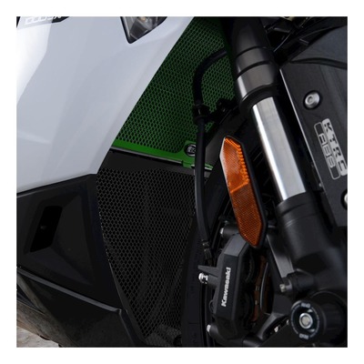 Grille de protection de collecteur R&G Racing noire Kawasaki Ninja 1000 SX 20-21