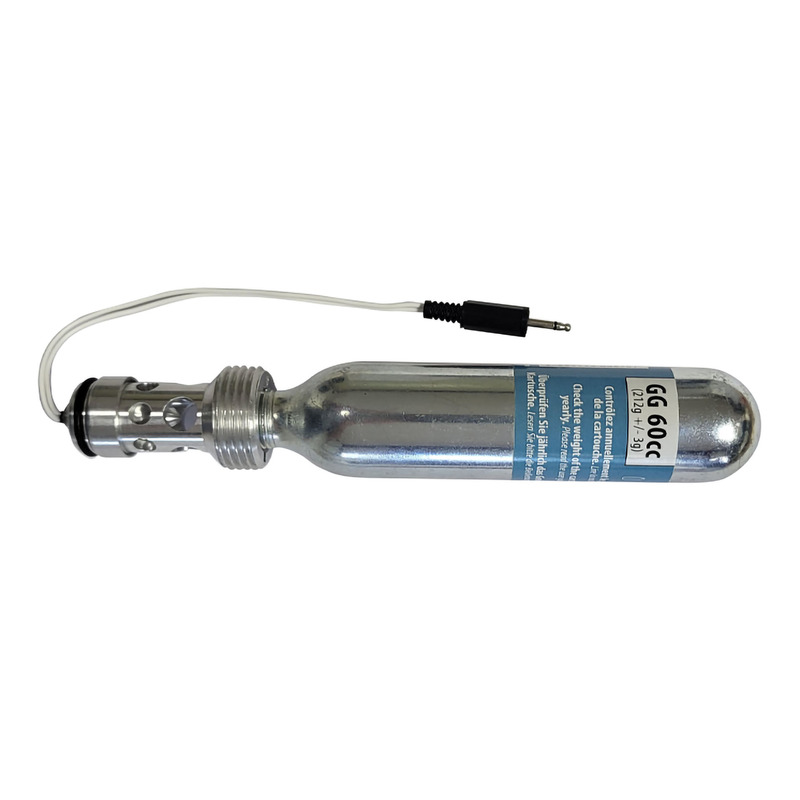 Cartouche CO2 airbag électronique Helite 60cc