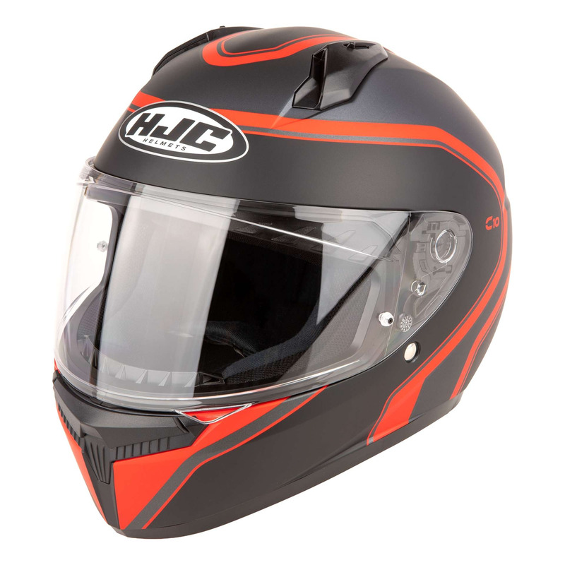 Casque intégral HJC C10 Elie gris/rouge mat