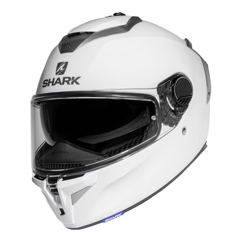 Casque intégral Shark Spartan GT Blank blanc brillant