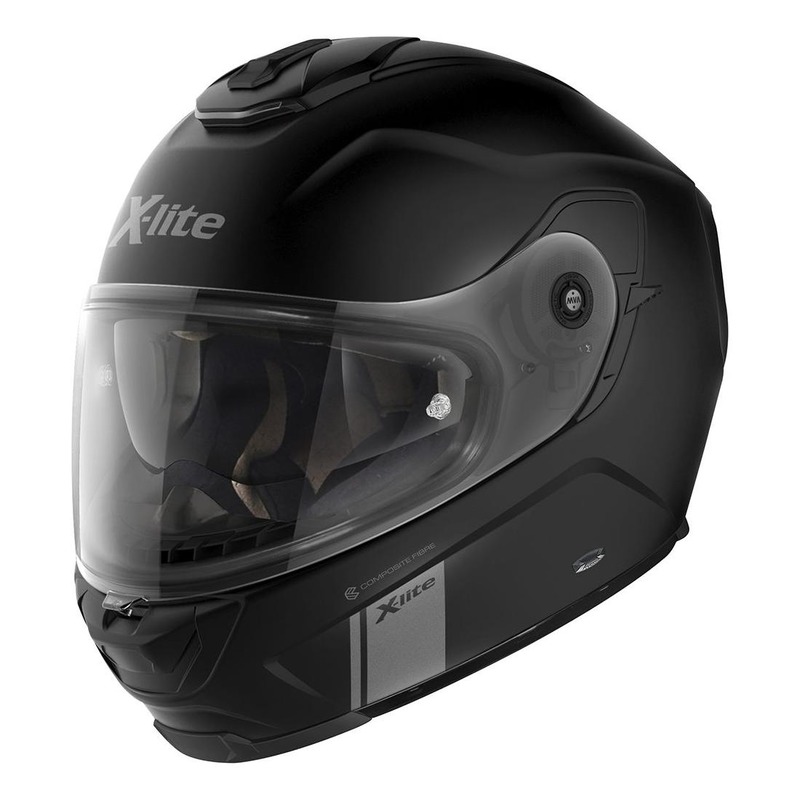 Casque intégral X-Lite X903 Moder Class N-Com Mat noir (boucle double