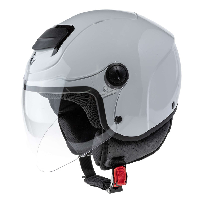 Casque jet enfant Tucano Urbano El’Kid white glossy