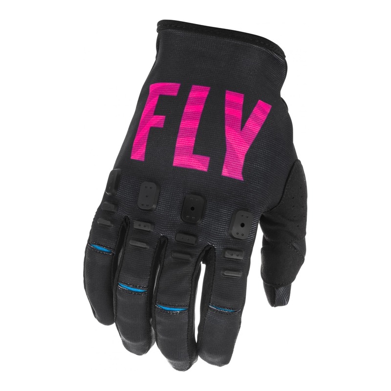 Gants cross enfant Fly Racing Kinetic K221 noir/rose- YL/6