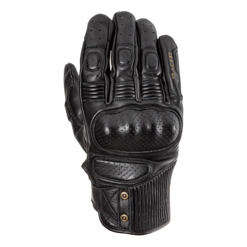 Gants cuir Racer Dante noir- S