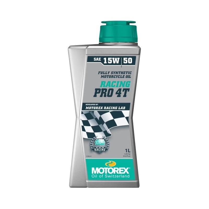 Huile moteur 4T Motorex Racing Pro 15W50 1L