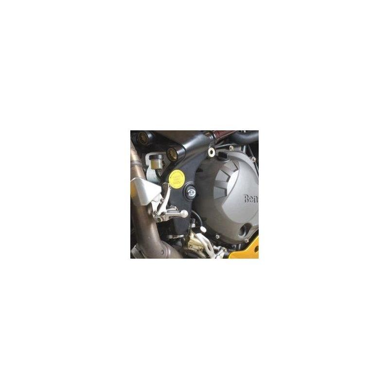 Insert de cadre R&G Racing droit et gauche noir Benelli Cafe Racer 113