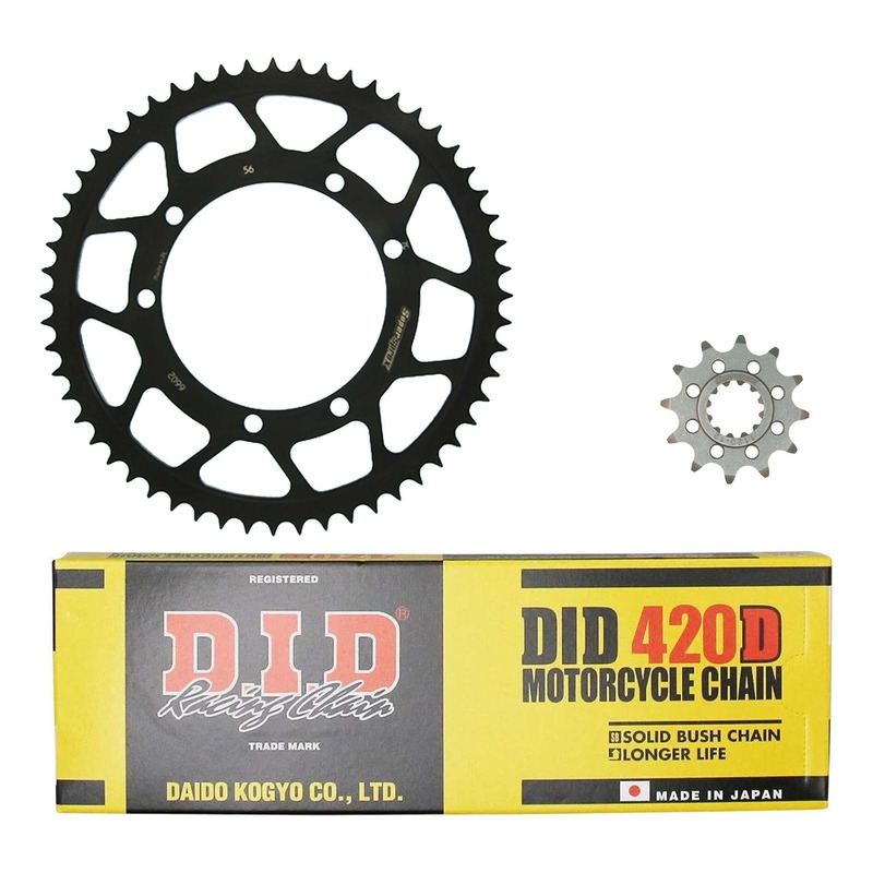 Kit chaîne DID qualité standard attache rapide pour Sherco SE 50 09-