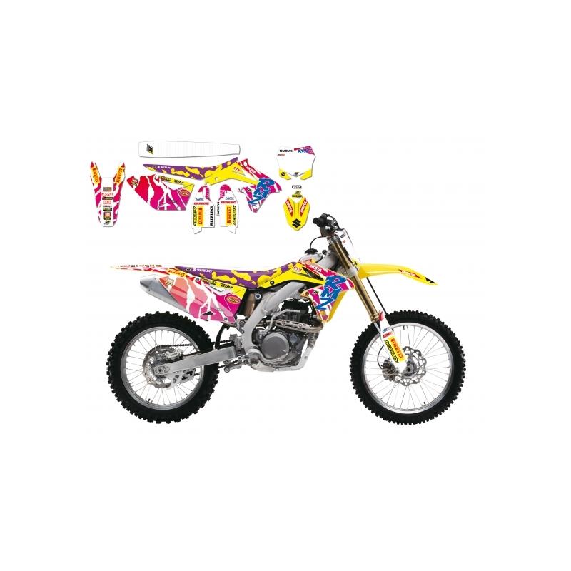 Kit déco complet Blackbird Replica 92 Suzuki MXGP Suzuki 450 RM-Z 08-