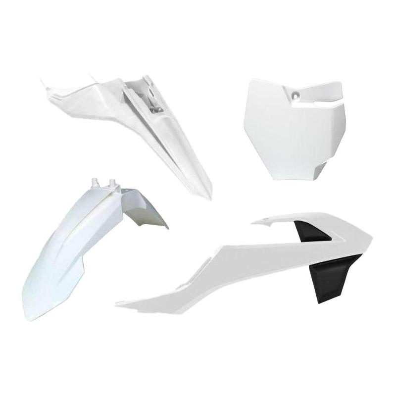 Kit plastique RTech blanc pour KTM SX 65 16-21 blanc