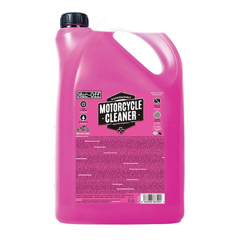 Nettoyant moto Muc-Off Motorscycle Cleaner Nano Tech 5L